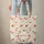 Poppies Garden Flowers Floral Wreath Calligraphy Name - Everyday Carry Gift Quilted Tote Bag - 6