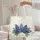 Bluebonnet Botanical Filigree Flowers - Everyday Carry Gift Quilted Tote Bag - 5