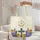 Ornate Christian Cross Lupine Marigold Flowers - Faith Lifestyle Gift for Women Quilted Tote Bag - 5