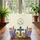 Ornate Christian Cross Lupine Marigold Flowers - Faith Lifestyle Gift for Women Quilted Tote Bag - 3