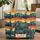 Personalized Elephant Calf Sunset Landscape Scene - Wildlife Lover Travel Essentials Gift Quilted Tote Bag - 1