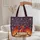 Majestic Red Dragon Open Book Magical Bookshelves Fantasy Scene - Book Lover Everyday Carry Gift Quilted Tote Bag - 5