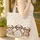 Shih Tzu Puppies Roses Leaves Hoop Flowers - Personalized Dog Lover Everyday Gift Quilted Tote Bag - 4