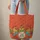 Folk Art Chickens Roosters Ginkgo Leaves Floral Hoop - Everyday Carry Gift for Chicken Lover Quilted Tote Bag - 6