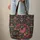 Bird Floral Medallion Name Hoop Floral Sprigs - Everyday Carry Gift Quilted Tote Bag - 6