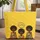 Afro Women Folk Art Floral Wreath Personal Name - Everyday Carry Gift for Women Quilted Tote Bag - 1