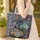 Black Dragon Antique Books Botanical Flowers - Everyday Carry Dragon Book Lover Gift Quilted Tote Bag - 4