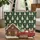 Cozy Log Cabin Red Pickup Christmas Gifts Snowy Pine - Christmas Everyday Carry Quilted Tote Bag - 1