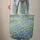Sunlit Pond Water Lily Floral Wreath with Floating Lily Pads - Everyday Carry Flower Lover Gift Quilted Tote Bag - 6