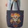 Marigold Sugar Skull Calavera Floral Wreath - Everyday Carry Gift for Calavera Lover Quilted Tote Bag - 6