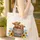 Highland Calves Sunflowers Floral Sprigs Barrel - Everyday Carry Gift for Cow Lover Quilted Tote Bag - 4