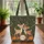 Young Deer Autumn Forest Foliage Leaves Berries Garland - Everyday Carry Gift Quilted Tote Bag - 3