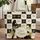 Golden Bee Honeycomb Personalized Name Hoop Frame - Everyday Carry Gift for Bee Lovers Quilted Tote Bag - 1