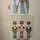 Red Green Gold Nutcracker Figures Holly Berry Vines - Christmas Carry Gift Quilted Tote Bag - 6