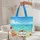 Tropical Beach Sandcastle Umbrella Ball Sunglasses - Everyday Carry Gift Quilted Tote Bag - 5
