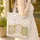 Ornate Vintage Books Gold Embossed Botanical Wildflowers Personal Scroll Everyday Carry Gift Quilted Tote Bag - 4