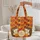 Hedgehogs Autumn Leaves- Everyday Carry Gift for Wildlife Lover Quilted Tote Bag - 5