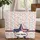 Patriotic Star American Flag Personalized Name - Independence Day Gift for Veterans Quilted Tote Bag - 1