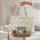 Vintage Books Garden Flowers Personalized Plaque - Everyday Carry Gift Quilted Tote Bag - 5