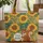Squirrel Sunflower Quilt Art Personalized - Everyday Carry Gift Quilted Tote Bag - 1