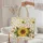 Sunflower Wildflower Botanical Name Wreath - Everyday Carry Gift Quilted Tote Bag - 5