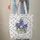 Bluebonnet Garden Flowers Green Leaves Floral Wreath - Everyday Carry Travel Gift Quilted Tote Bag - 6