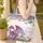 Majestic Purple Dragon Lotus Lily Pad Water Full Moon - Everyday Carry Gift Quilted Tote Bag - 4