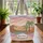 Desert Oasis Landscape Succulent Name Garland - Travel Essentials Quilted Tote Bag - 3
