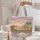 Desert Oasis Landscape Succulent Name Garland - Travel Essentials Quilted Tote Bag - 5