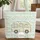 Ornate Pastel Camper Van Daisy Field Floral Wreath Road Trip Travel Essentials Quilted Tote Bag - 1