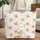 Baby Deer Bunny Wild Rose Berries - Everyday Carry Gift for Child Quilted Tote Bag - 1