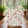 Poppies Lily of the Valley Fern Fronds Floral Everyday Carry Personalized Gift Quilted Tote Bag - 3