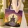 Haunted Mansion Jack-O'-Lanterns Full Moon Thorns Bats - Halloween Spooky Season Carryall Quilted Tote Bag - 4
