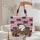 Majestic Bald Eagle American Flag Independence Day - Bird Lover Carry Gift Quilted Tote Bag - 5