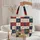 Liberty Bell Statue of Liberty American Flag Everyday Carry Gift for History Enthusiasts Quilted Tote Bag - 5