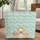 Seashell Sand Dollar Starfish Ocean Wave Everyday Carry Gift for Coastal Beach Lover Quilted Tote Bag - 1