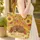 Sleeping Dachshund Sunflowers Autumn Leaves - Everyday Carry Gift for Dachshund Lover Quilted Tote Bag - 4