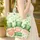 Leprechaun Faces Shamrocks Clover Stars - St. Patrick's Day Market Day Gift Quilted Tote Bag - 4