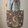 Golden Crescent Moon Books Botanical Flowers Name Scroll - Everyday Carry Gift Quilted Tote Bag - 6