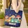 Frogs Toadstools Butterflies Personalized - Everyday Carry Gift for Wildlife Lover Quilted Tote Bag - 4