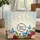 Rosebuds Blue Butterflies Floral Wreath - Everyday Carry Gift Quilted Tote Bag - 1