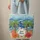 Tropical Palm Trees Hibiscus Starfish Leaf Garland - Travel Essentials Quilted Tote Bag - 6