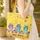 Cartoon Horses Sunglasses Hay Bales Pennant Flag Everyday Carry for Horse Lover Quilted Tote Bag - 4