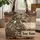 Western Horse Head Bridle Personal Name Sign - Everyday Carry Gift for Western Fan Quilted Tote Bag - 1