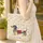 Patchwork Dachshund Dog Vintage Botanical - Everyday Carry Gift for Dachshund Lovers Quilted Tote Bag - 4