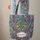 Rainbow Swirl Cat Face Floral Wreath - Everyday Carry Gift Quilted Tote Bag - 6