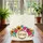 Ornate Garden Storybook Sunflowers Blossom Folk Art Wreath - Everyday Carry Gift Quilted Tote Bag - 3
