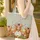 Highland Cow Wildflower Crown Meadow - Everyday Carry Gift for Cow Lover Quilted Tote Bag - 4