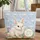 Adorable Fluffy Baby Rabbit Spring Meadow Personalized Name - Everyday Carry Gift for Kids Quilted Tote Bag - 1