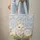 Adorable Fluffy Baby Rabbit Spring Meadow Personalized Name - Everyday Carry Gift for Kids Quilted Tote Bag - 6
